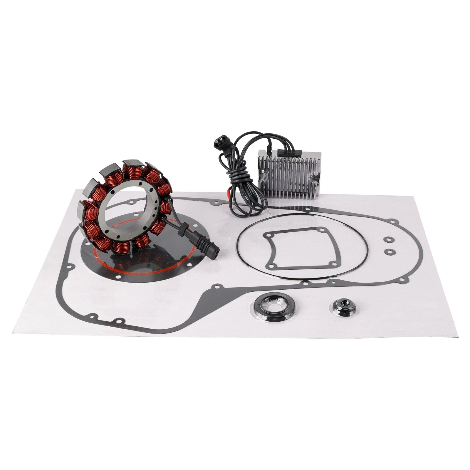 Stator Regulator Rectifier & Gasket Kit for CVO Dyna Super Glide FXR (1999–2000)