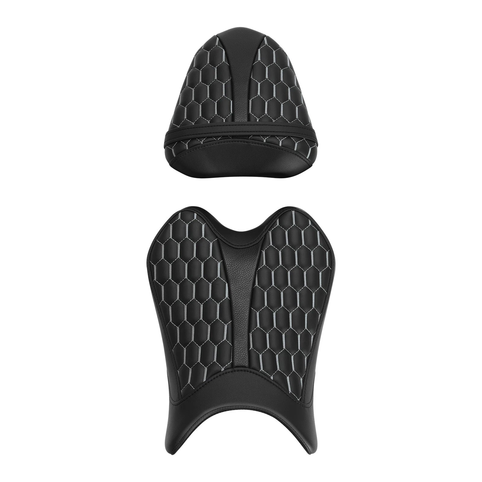 Rider Driver & Passenger Seats for Yamaha YZF R6 (2008–2016) Black