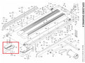 LH Rear Foot for Nordictrack ProForm TL T10T7 12.0 8.0 900 1000 (N/A)