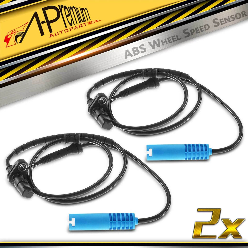 2X Rear ABS Wheel Speed Sensor for BMW 740i 740iL 750iL Z8 (1998–2001)