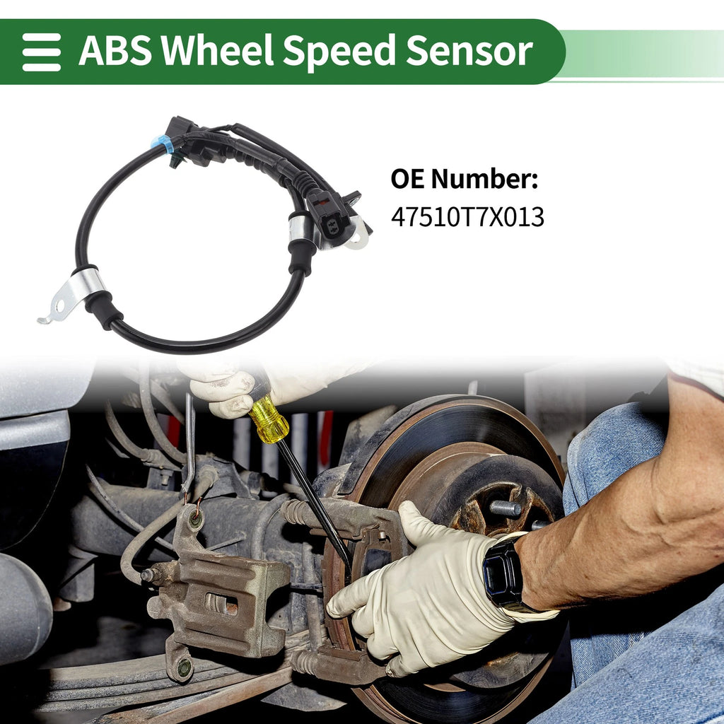 ABS Wheel Speed Sensor No. 47510T7X013 for Honda HR-V (2016–2022) Rear Right