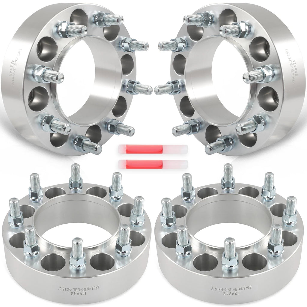 2" Hub Centric Conversion Wheel Adapters for Hummer H2 GMC (2003–2009)