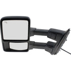 Tow Mirror for Ford F-450 F-250 Super Duty (2010–2016) LH Power Heated Glass