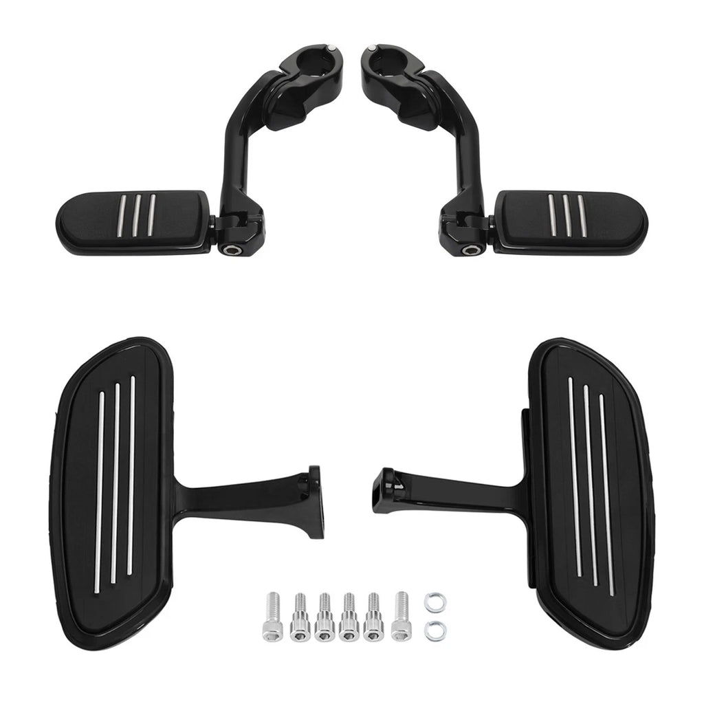 Passenger Floorboard & Highway Footpeg Pegs for Harley Touring (1993–2025)