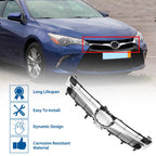 Front Hood Bumper Grille for Toyota Camry (2015) Chrome Silver Black