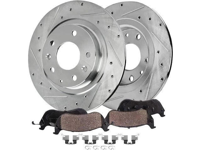Rear Brake Pad and Rotor Kit for Mazda CX-3 (2016–2018) KS628GP