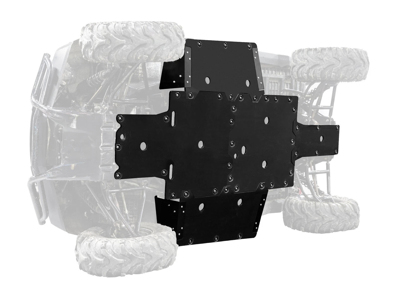 Heavy Duty 1/2" Full Skid Plate for Honda Pioneer 700 (2014–2023)
