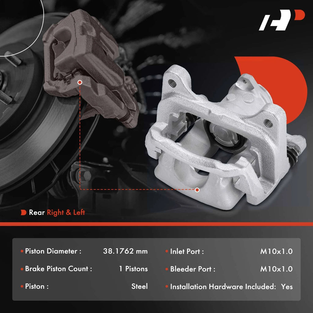 Pair Rear Brake Calipers for Chevy Volt (2016â2019)