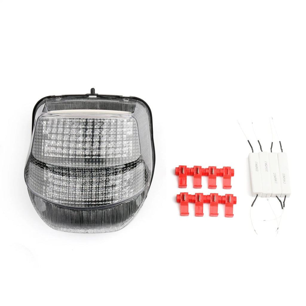 Clear LED Taillight + Turn Signals for Honda CBR1100XX (1999–2007)