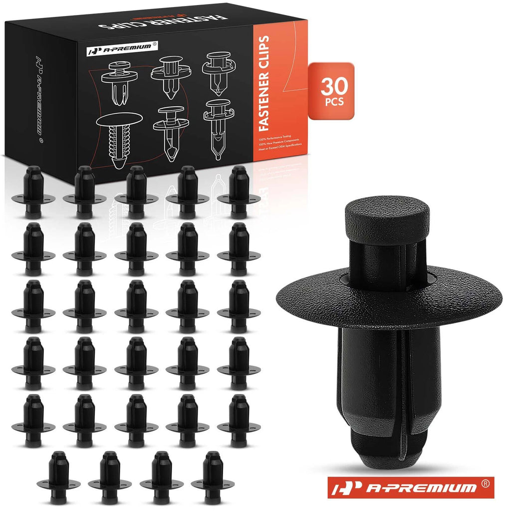 30Pcs Nylon Cowl & Bumper Retainer Clips for Hyundai Kia 