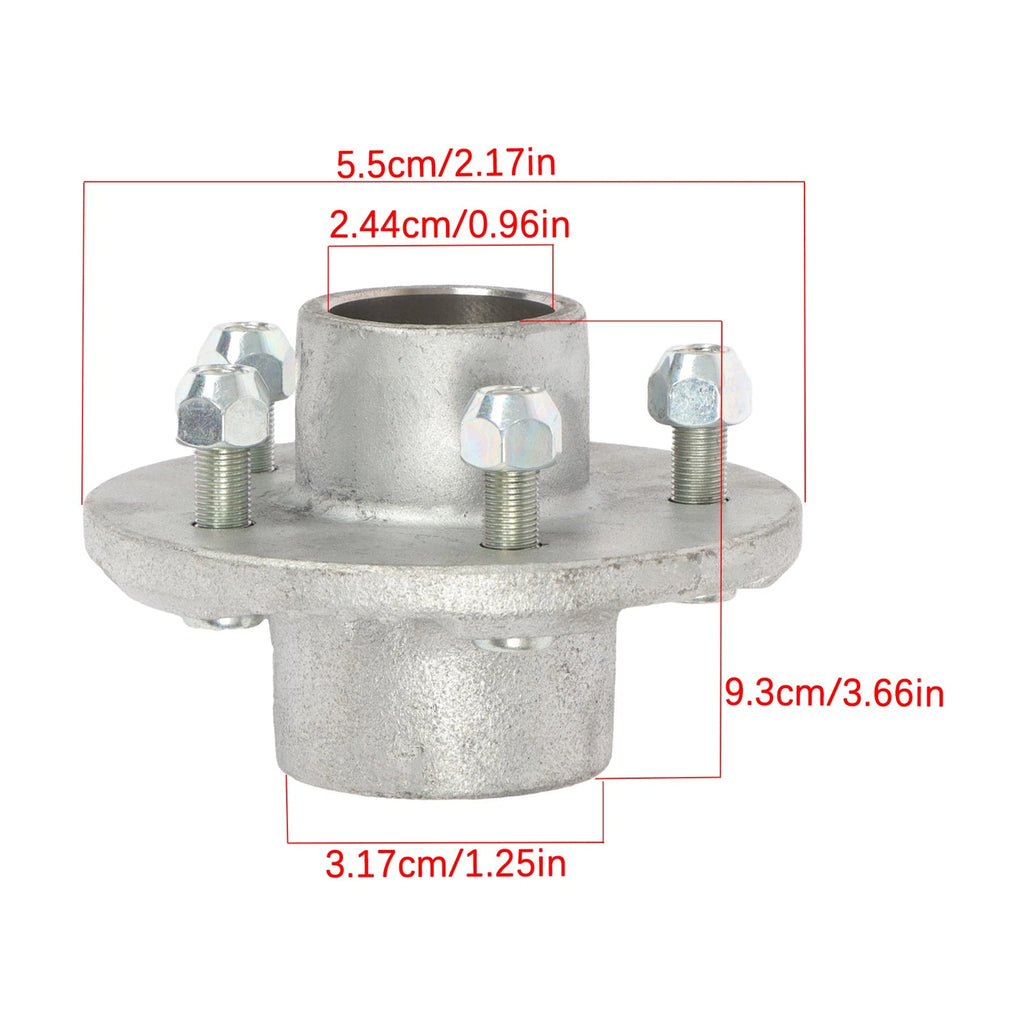 Galvanized Trailer Bearings for 3500 lbs Axle (5 on 4.5")