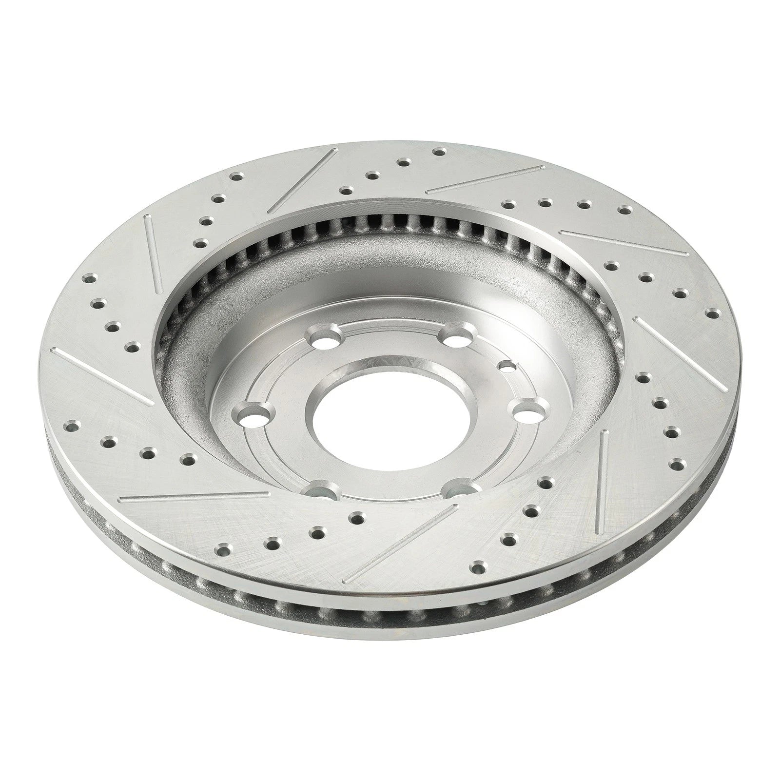 Front Drilled & Slotted Brake Rotors for GMC Acadia (2007–2016)