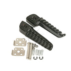 Aluminum Rear Passenger Footrests Foot Pegs for Kawasaki ZX6R ZX9R ZX10R ZX12R (2000–2023)