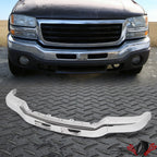Front Bumper Impact Bar for GMC Sierra 1500 2500 HD (2003–2007) w/Fog Light Hole
