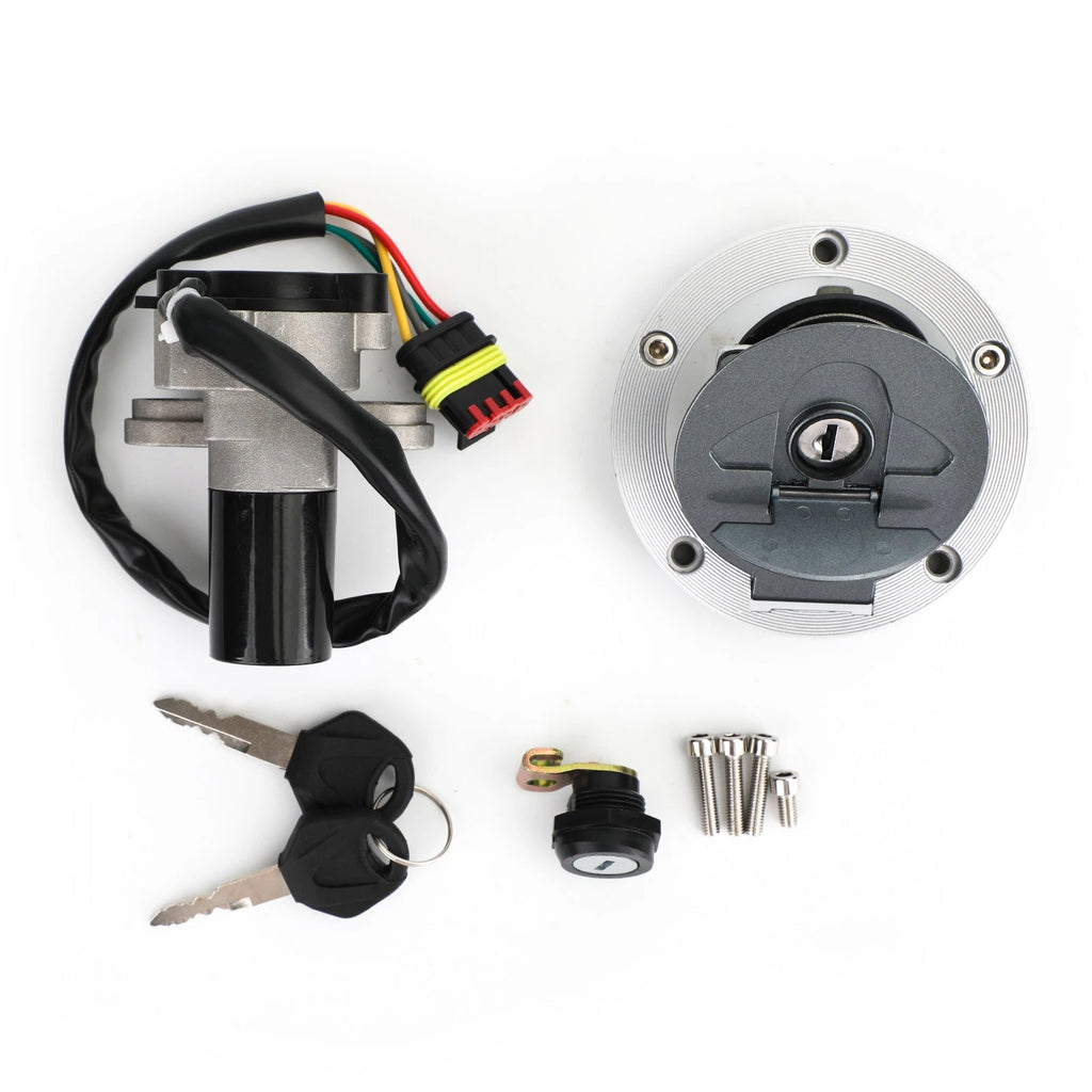 Ignition Switch Gas Cap Seat Lock Set for MV Agusta Brutale B4 910 989 1098