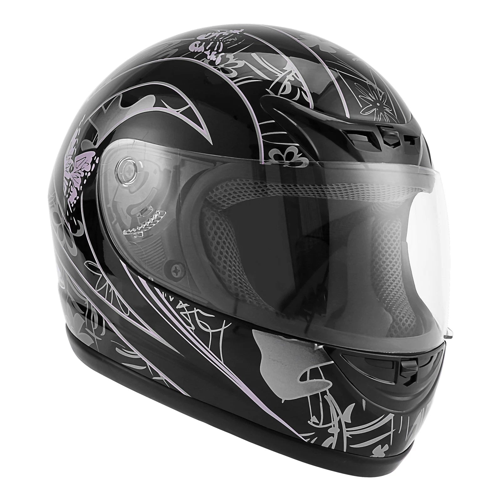 Full Face Motorcycle Helmet for DOT Approved Models (S, M, L, XL)