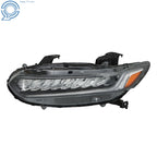 LED Headlight Chrome Housing for Honda Accord (2018–2021)
