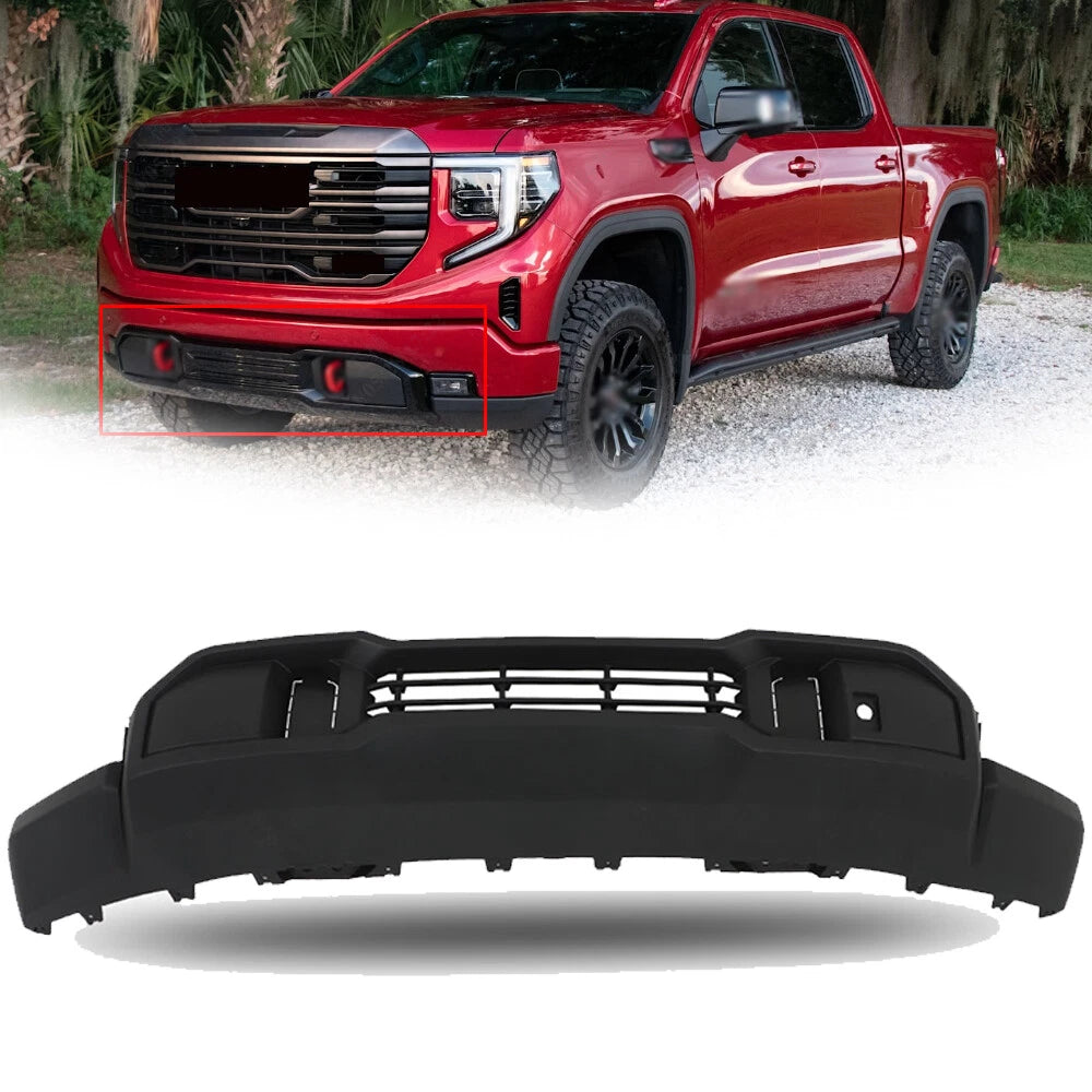 Front Bumper Lower for GMC Sierra 1500 (2022–2023) Black