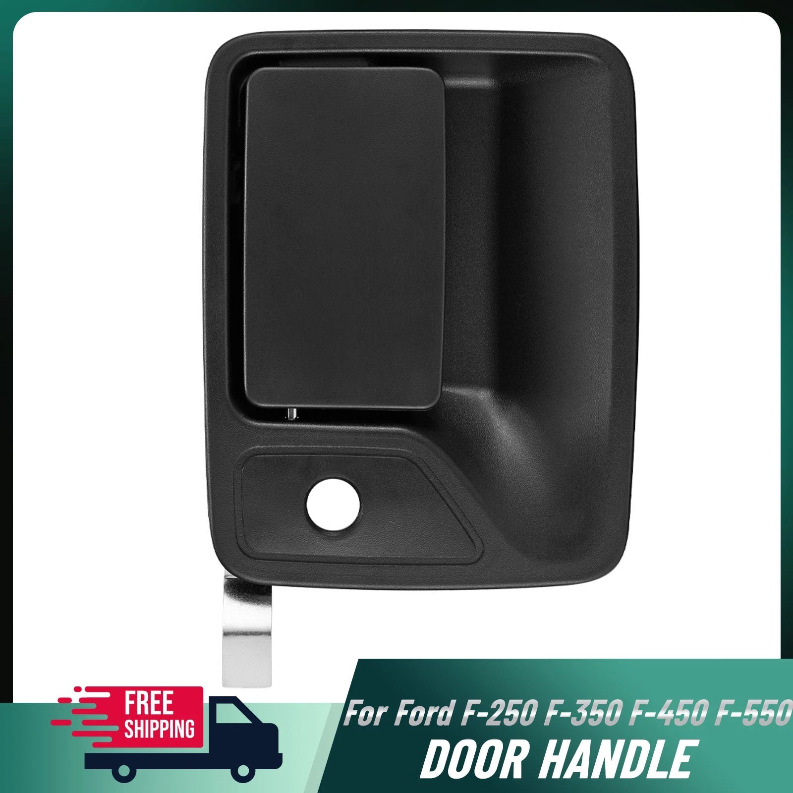 Exterior Black Door Handle for F-250-550 Super Duty (1999–2016)
