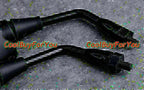 Black Rearview Side Mirrors for Kawasaki Z1000 Z750 ER6N (2003–2023)