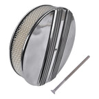 14" Half Finned Air Cleaner for SBC (Fits Various Models)