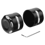 Rear Axle Nut Cover Cap for Harley Sportster 883 1200 (2009–2013) Black Chrome