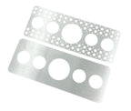 Aluminum Drilled Dash Gauge Panel Hot Rod for Universal Hot Rod (1950–2024)