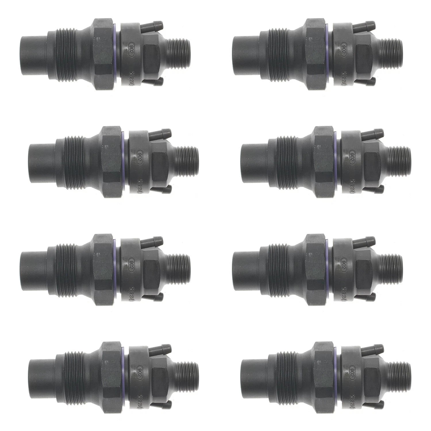 8pc Fuel Injector Set for Chevrolet G20 R1500 R2500 Suburban (1990–1999)
