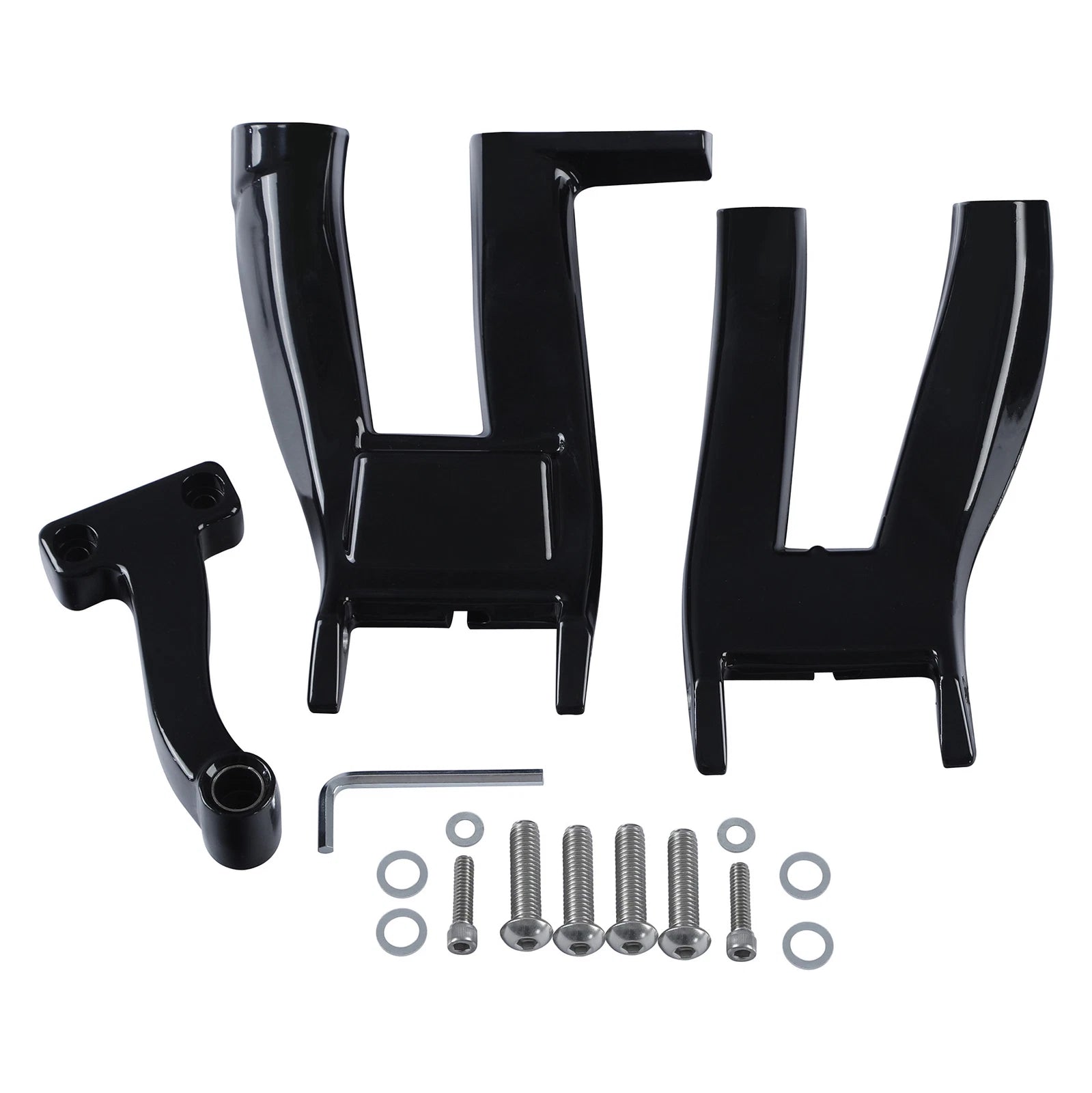 Driver Rider Footboard Mount Bracket Kit for Harley Heritage Classic (2018–2023)