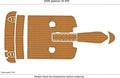 EVA Teak Deck Flooring Mat for Glastron GT 205 (2008)