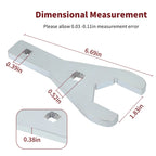 46mm Rear Axle Nut Wrench Tool for Yamaha Raptor 125 YFM125 YFM125R (2011–2013)