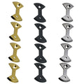 Set of 4 Titanium Pedal Plates for SpeedPlay Zero & Light Action