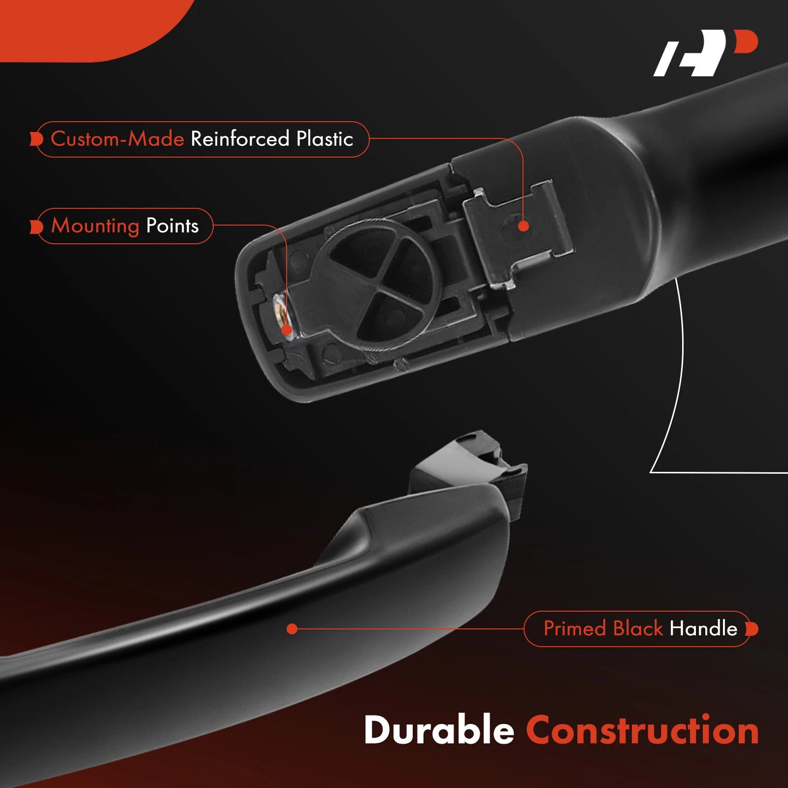 Front Right or Rear Exterior Door Handle for Nissan Altima (2007–2013)