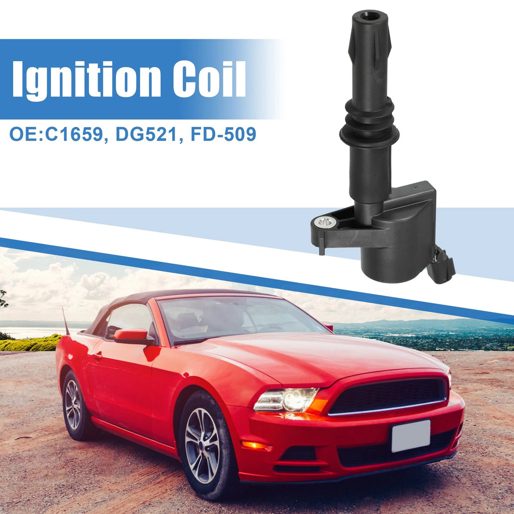 Ignition Coils for Ford Mustang (2008–2010) 4.6L V8 C1659 DG521 FD-509
