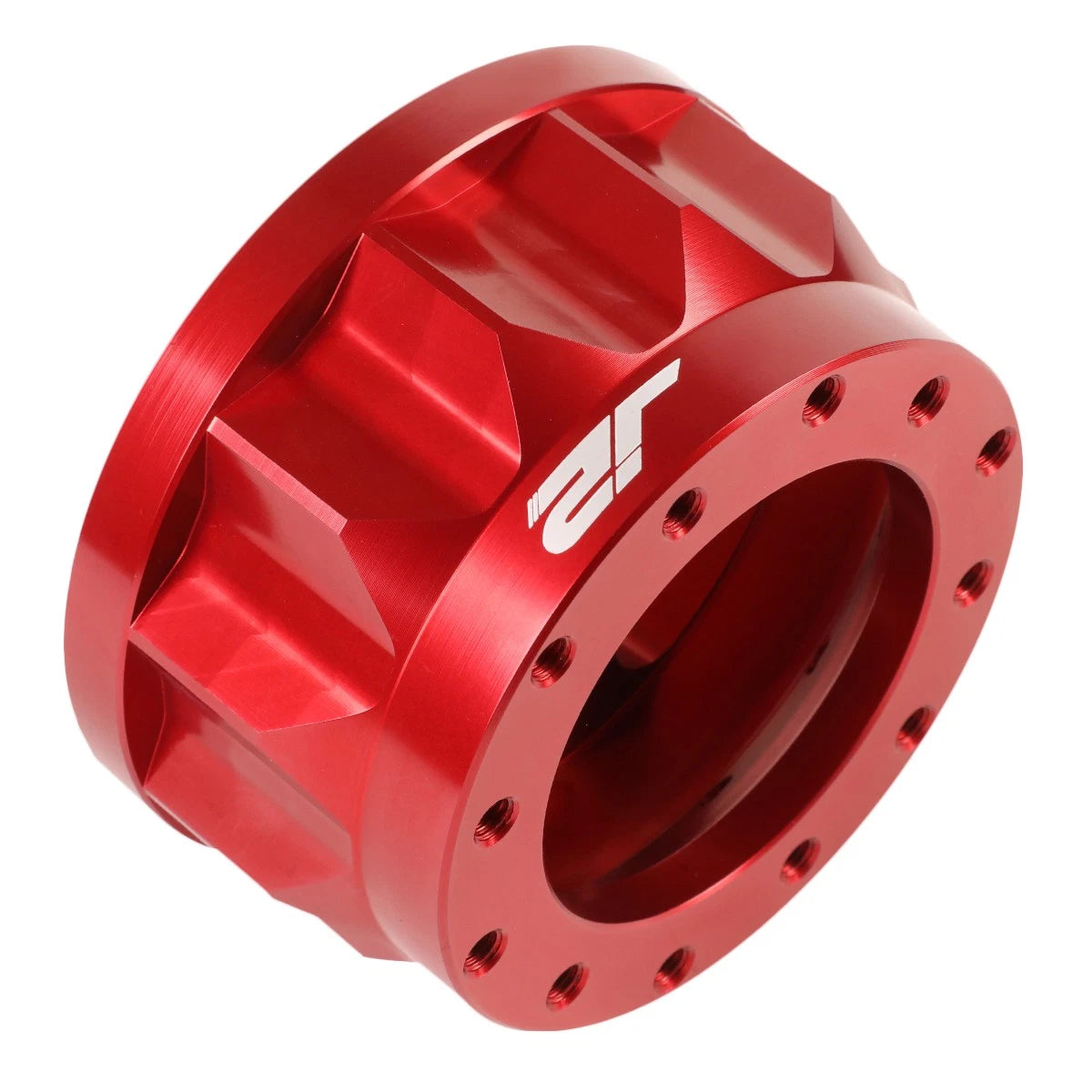 J2 2" 6-Bolt Anodized Aluminum Steering Wheel Hub Adapter for Nissan SUV
