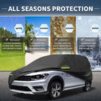 Waterproof Car Cover 242D-PU for Volkswagen Caddy IV (2015–2020)