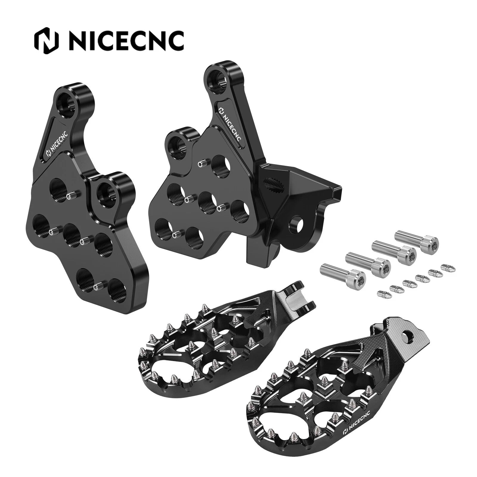 Foot Pegs Rest Pedals Mount Bracket for Sur-Ron Light Bee X S L1E (2018–2023)