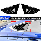Rear Side Window Louver Cover Panel for Audi A5 S5 F5 Sportback (2017–2024)