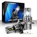 H4 9003 6500K 130W 30000LM LED Headlight Bulbs Kit for Car