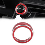 Console Drive Mode Knob Surrounding Ring for Lexus NX250 350 450h (2022–2024) Red