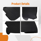 All-Weather Rear Cargo Trunk Mat for Honda Civic Sedan (2016–2021)