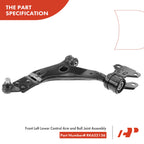 Front Left Lower Control Arm with Ball Joint for Ford Escape (2013-2019)