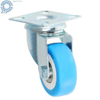 12 Piece 2" Swivel Caster Wheels with Polyurethane and Double Ball Bearing
