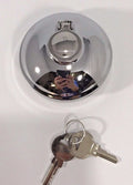 Chrome Locking Gas Cap with Keys for GM Cars and Trucks (1938–1971)