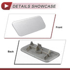 Front Right Washer Nozzle Cover Cap for Lexus LX570 (2016–2021) Silver Tone