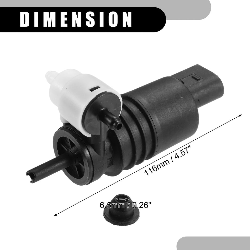Windshield Washer Pump No. 1J6955651 for Audi A4 1.8L 2.8L (2000–2001)