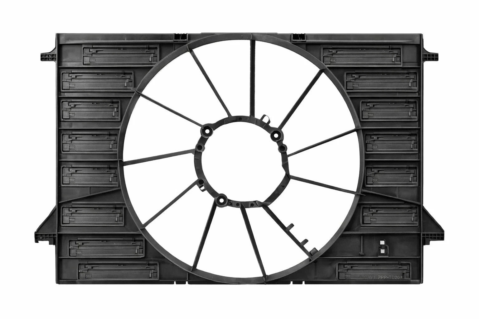 Engine Cooling Fan Shroud for Audi Q7, A5 Quattro (2008–2017) 8W0121207B