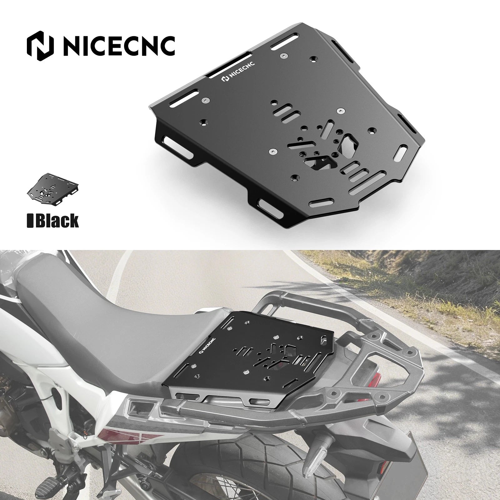 NICECNC Rear Luggage Top Rack for Honda CRF1100L Africa Twin (2023)