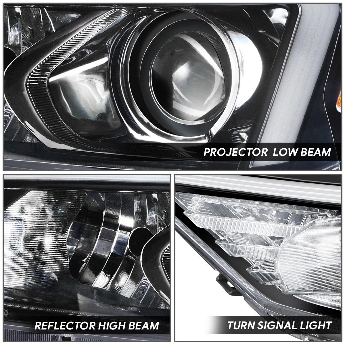 Left Driver Side Projector Headlight Assembly for Tucson (2019–2021)
