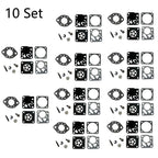 Set of 10 Carburetor Repair Rebuild Kits for Tillotson RK-13HU RK-14HU